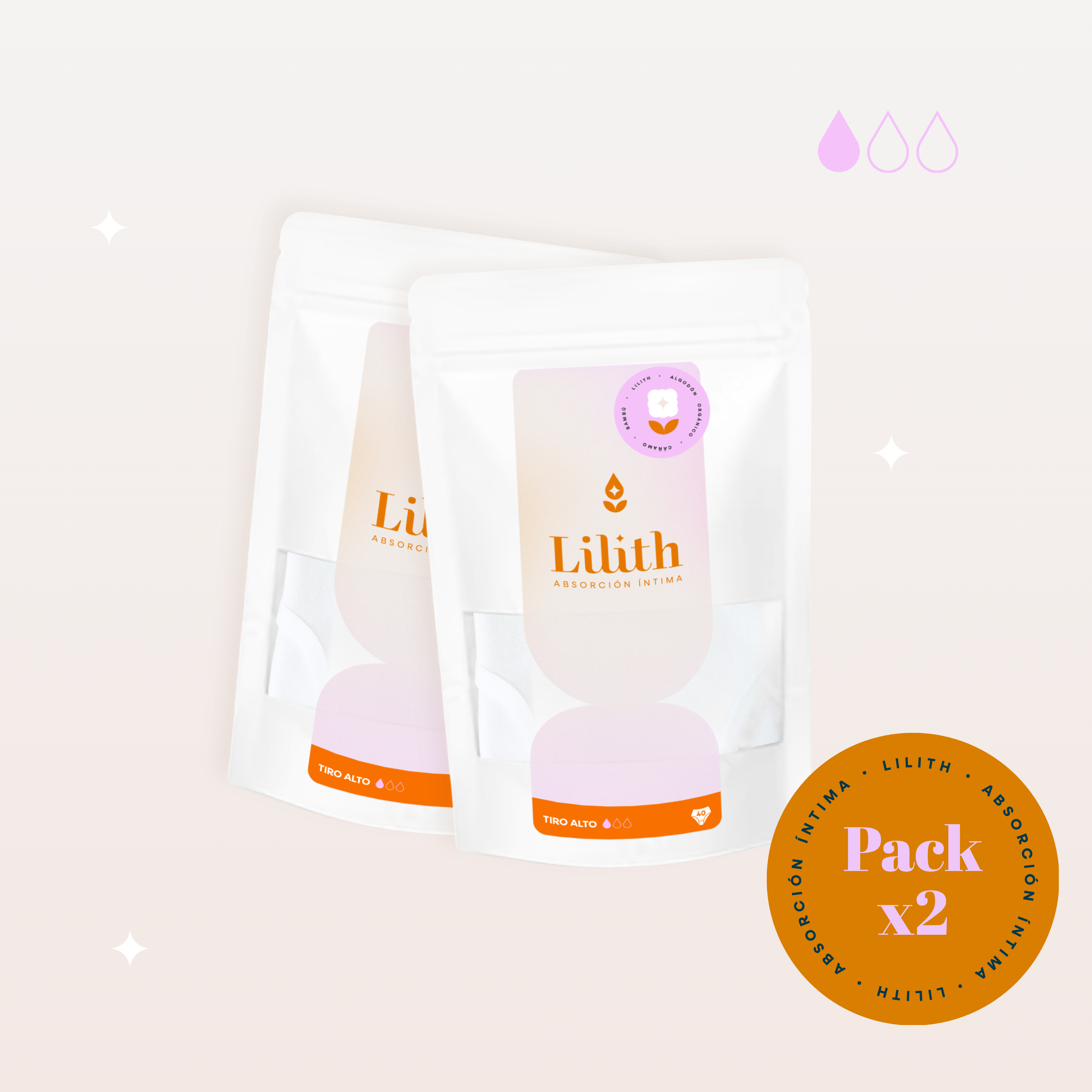 Pack x 2 Lilith | Bienestar sostenido