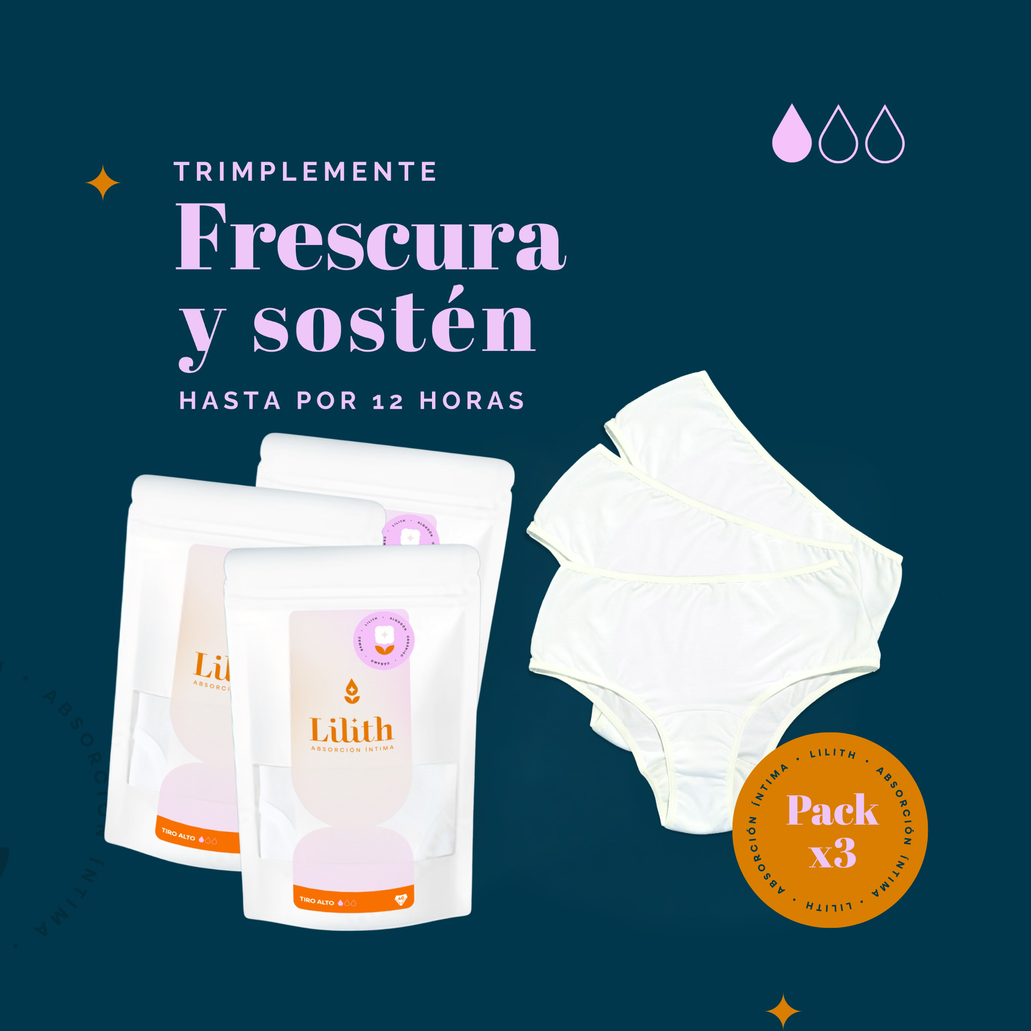 Kit x 3 Tiro Alto | Ideal para máxima contención